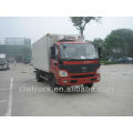 Foton refrigerated truck box, 5-6 tons small refrigerated truck for sale